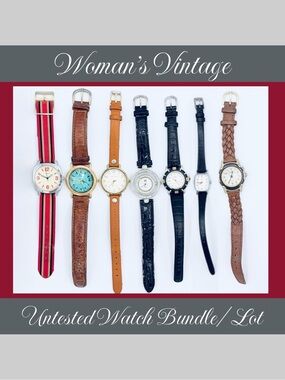 7 For The Price Of 1 - Untested Women’s Watches